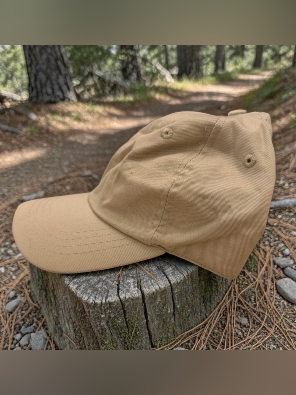 Cobra Classic Tan Baseball Cap Unisex Outdoor Hat Camping, Hiking, Baseball